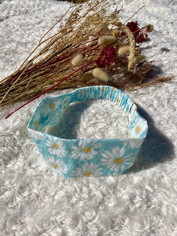 bandeau cheveux été marguerite