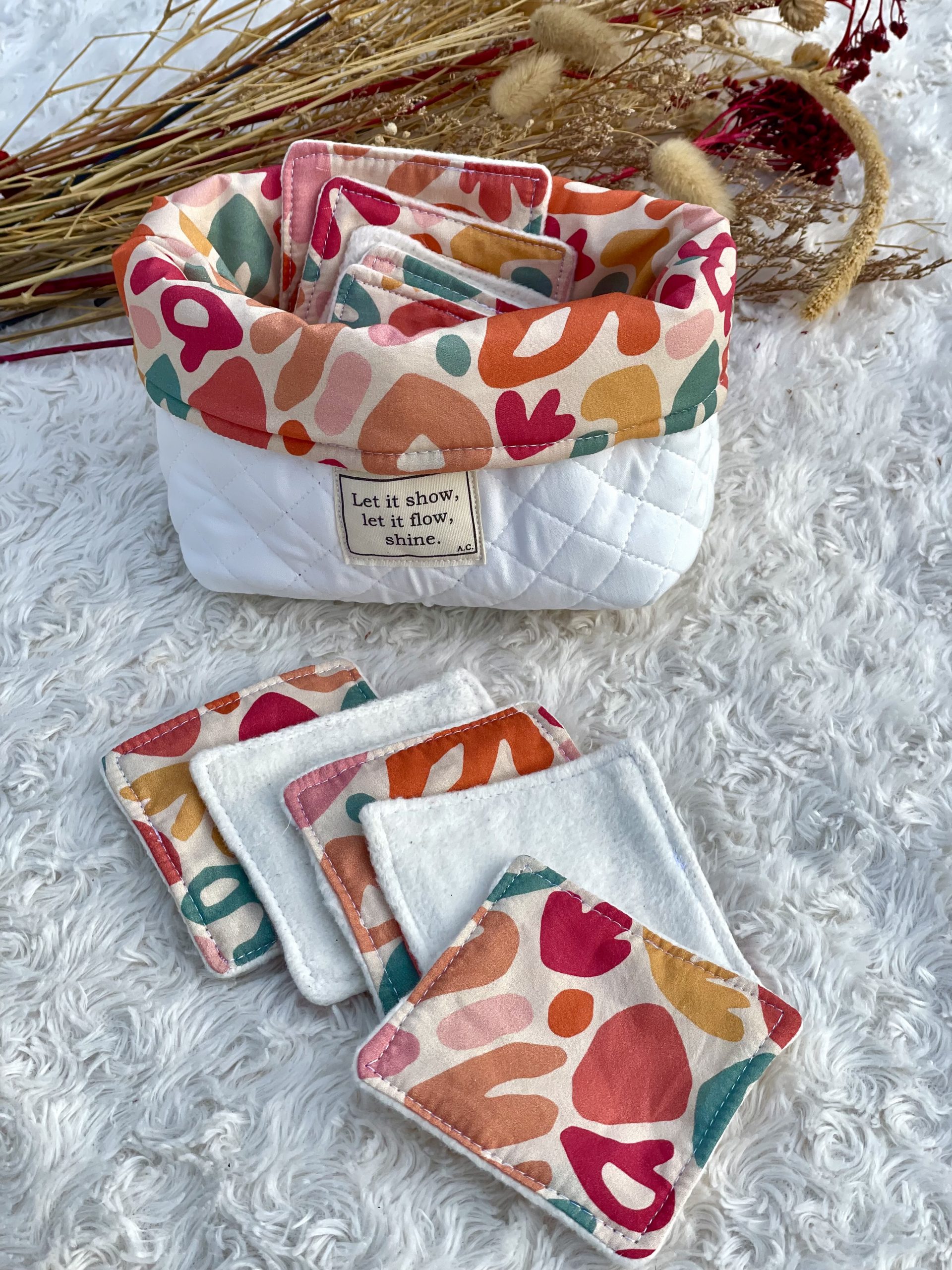 Panier avec cotons lavables – Image 8