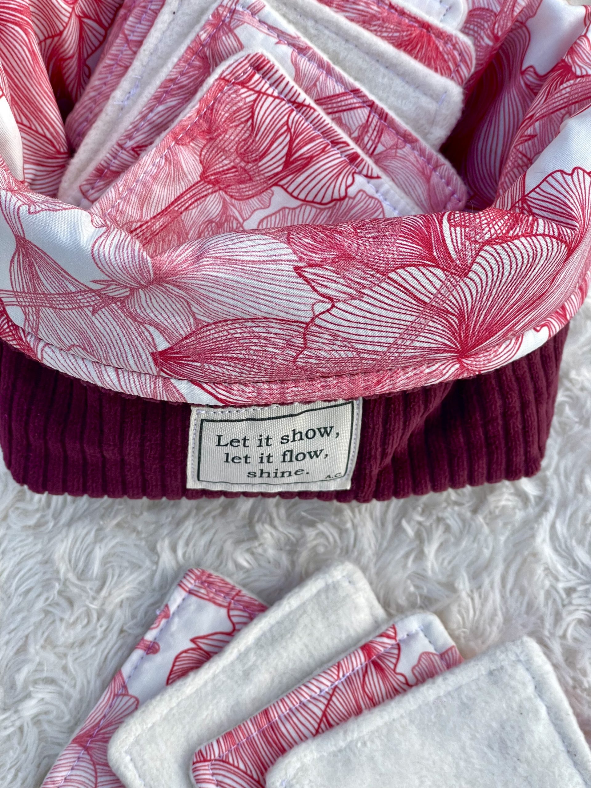 Panier avec cotons lavables – Image 3