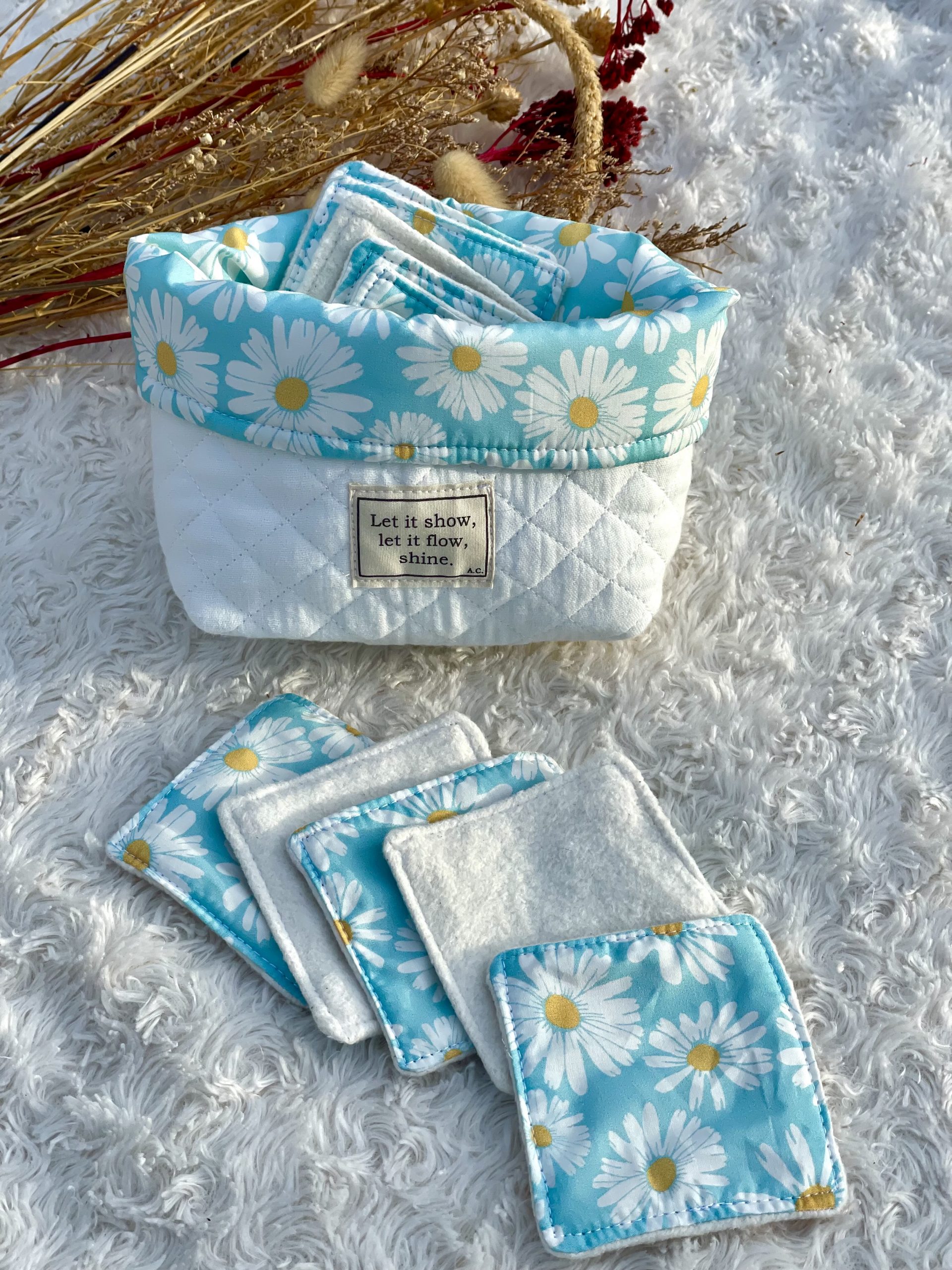 Panier avec cotons lavables – Image 10